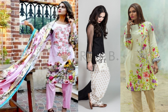 pakistani lawn dresses